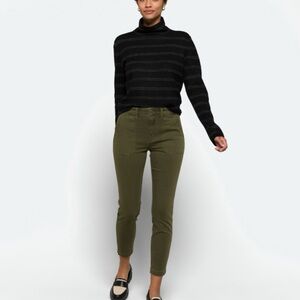 Studio Blue Olive Green Ankle Pants